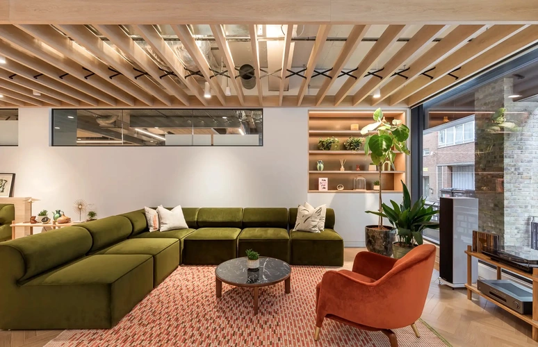 Breakout space in 22 Berners Street