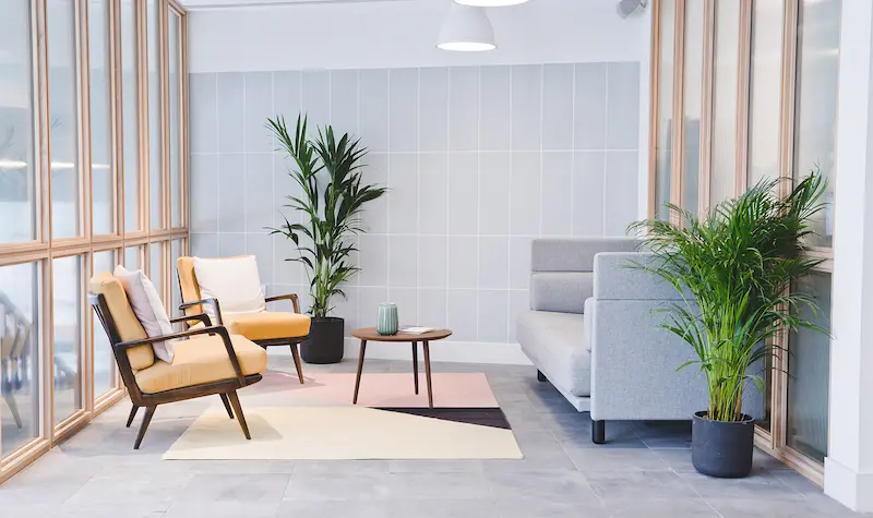 Breakout space in FORA Lloyds Avenue