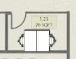 Floor plan of full time office workspace in Studio Y