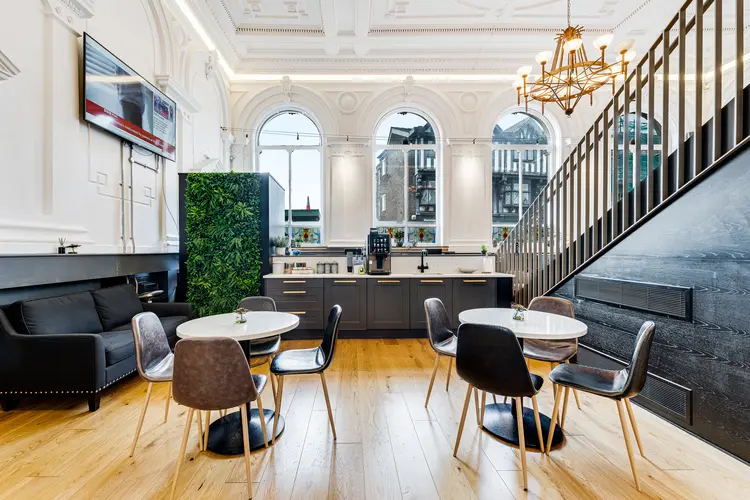 Coworking area and breakout space in PROFOLK