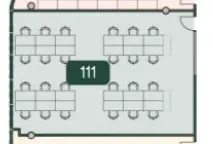Floor plan of full time office workspace in X+Why Manchester 
