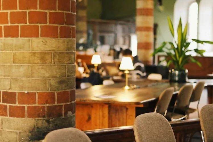Coworking desk at The Host Space