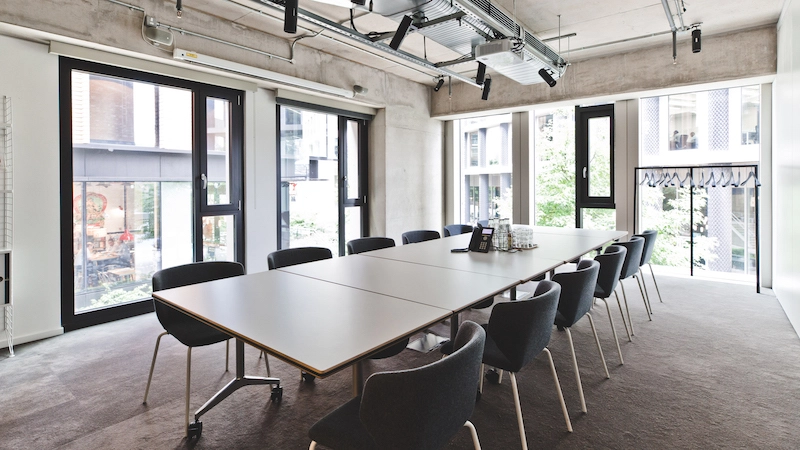 Meeting rooms in FORA The Stanley Building