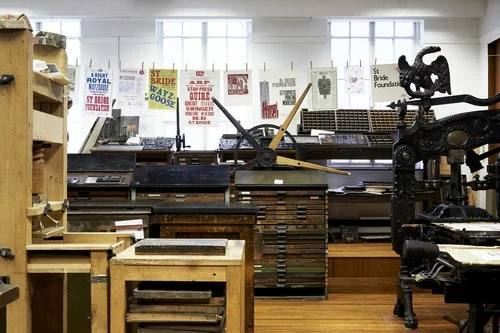 Event space in St Bride Foundation 