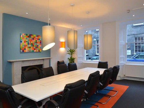 Meeting room at Nexus Business Space Edinburgh