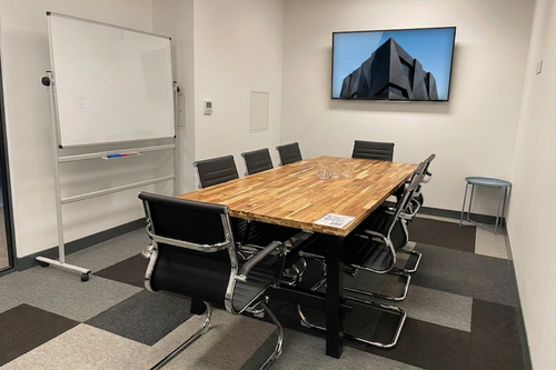 Meeting room at Avenue HQ, Mann Island
