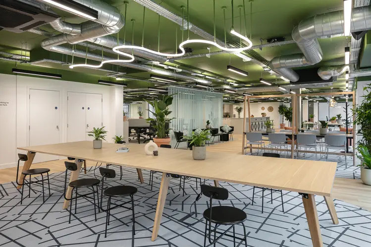 Coworking area in The Landing