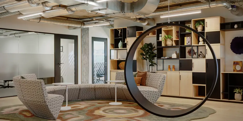 Breakout space in Clockwise Brussels