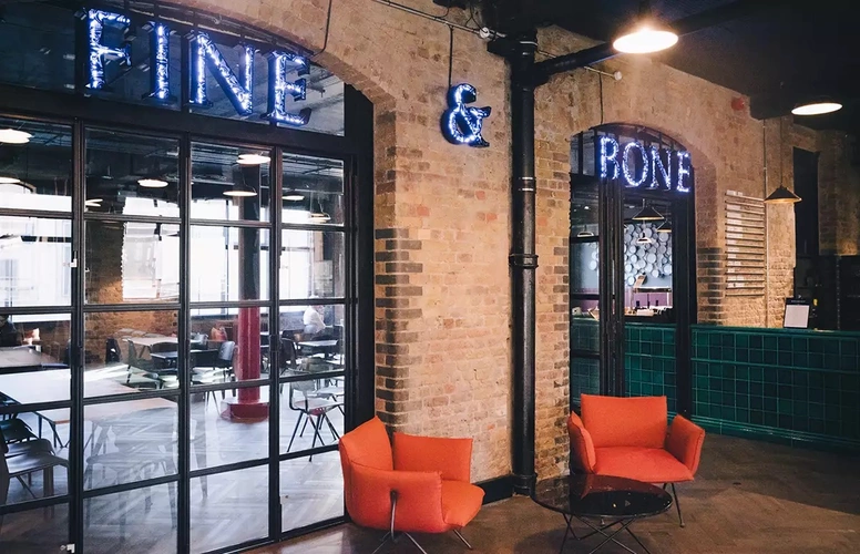 Entrance at China works