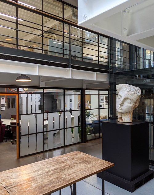 Desk at Great Western Studios West London