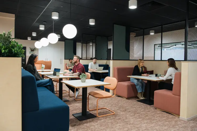 Coworking area in East Coast House