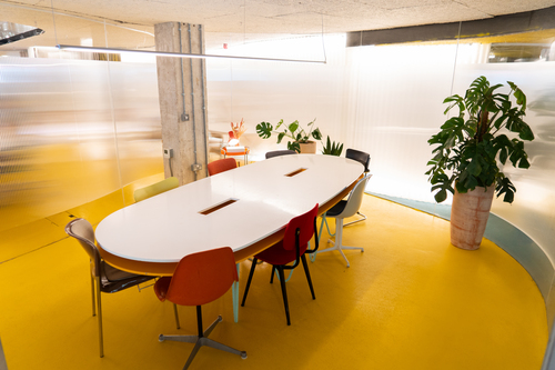 Meeting room for hire in East London in Second Home Spitalfields