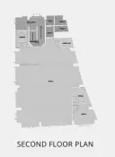 Floor plan of full time office workspace in 68a Neal Street