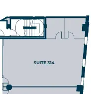 Floor plan of full time office workspace in Orega 70 Gracechurch Street