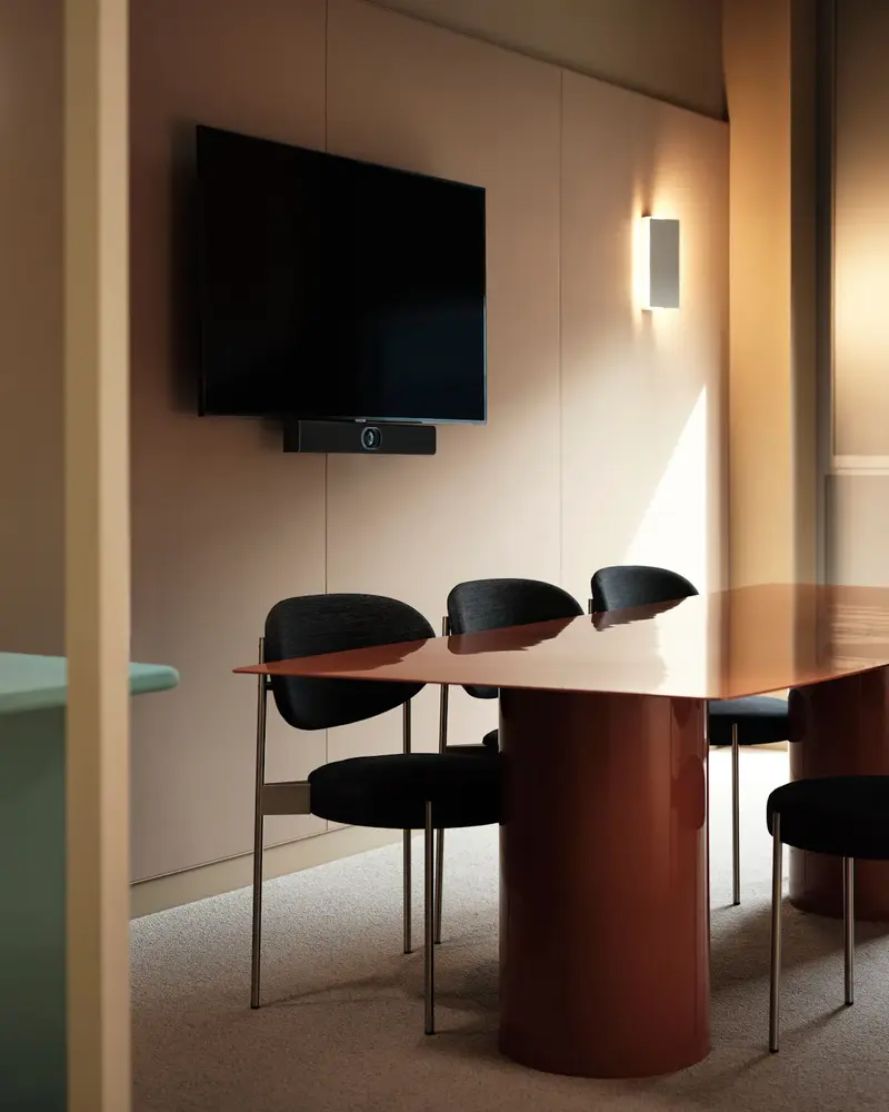 Meeting rooms in FORA Gridiron Building
