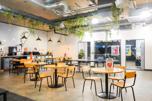 Event space at Avenue HQ, Mann Island