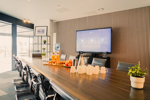 Meeting room at Avenue HQ, Mann Island