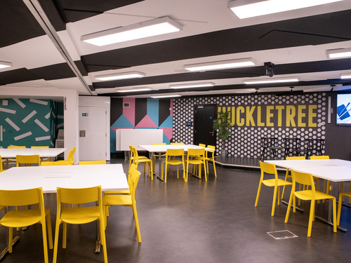 Event space at Huckletree Dublin
