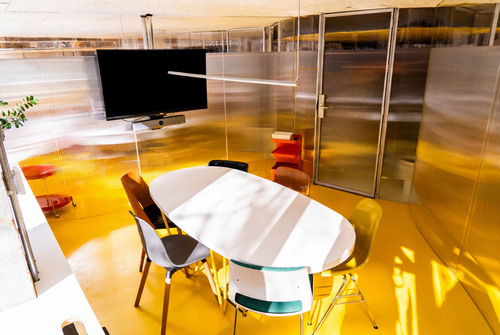 Meeting room at Second Home Spitalfields