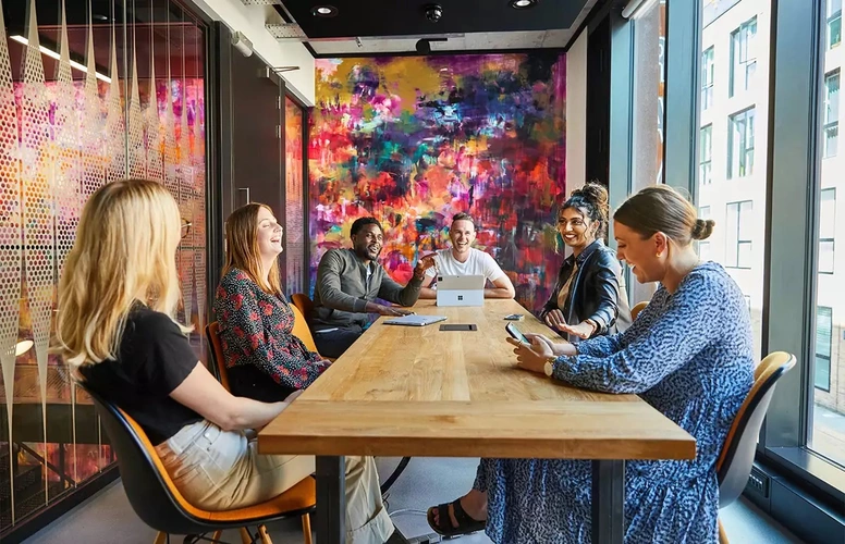 Exterior of building in The Frames