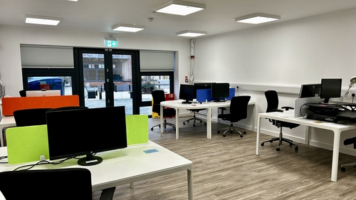 Desk at @Inc Southwold