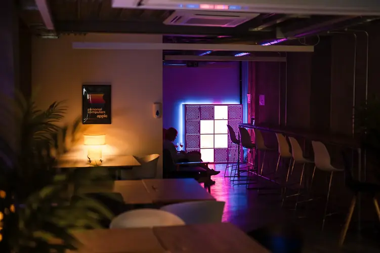 Coworking area in Encode Hub