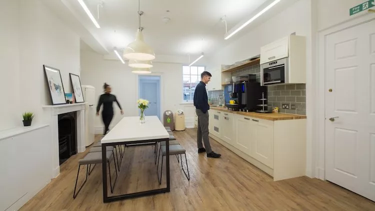 Kitchen in Boutique Workplaces Henrietta Street