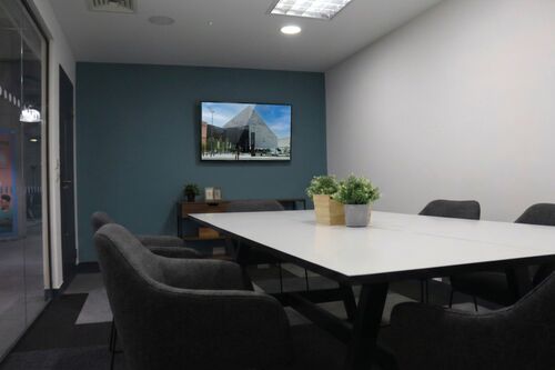 Meeting room at Avenue HQ, Mann Island