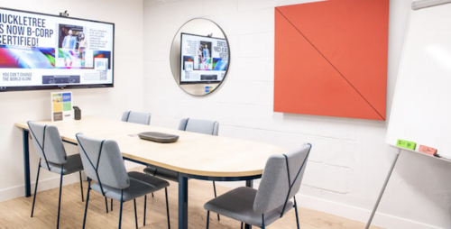 Meeting room for hire in Soho in Huckletree Soho