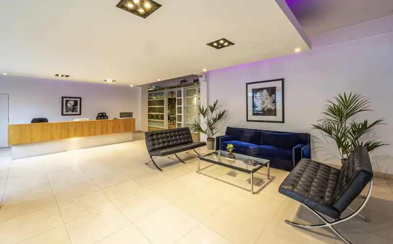 Reception in Matrix Studios