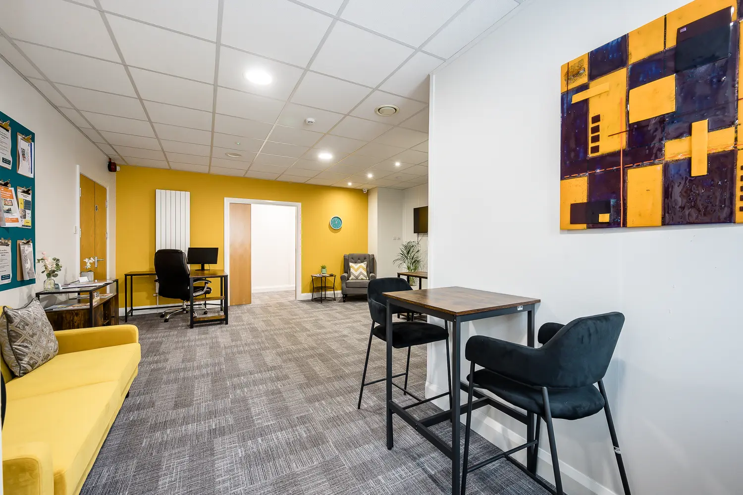 Coworking area in UBCUK Wirral