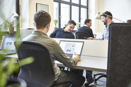 Thumbnail image of desk at b+office