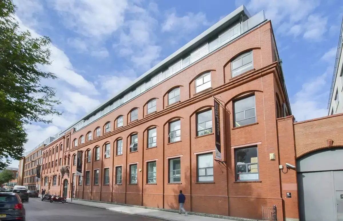 Building exterior of Canalot studios