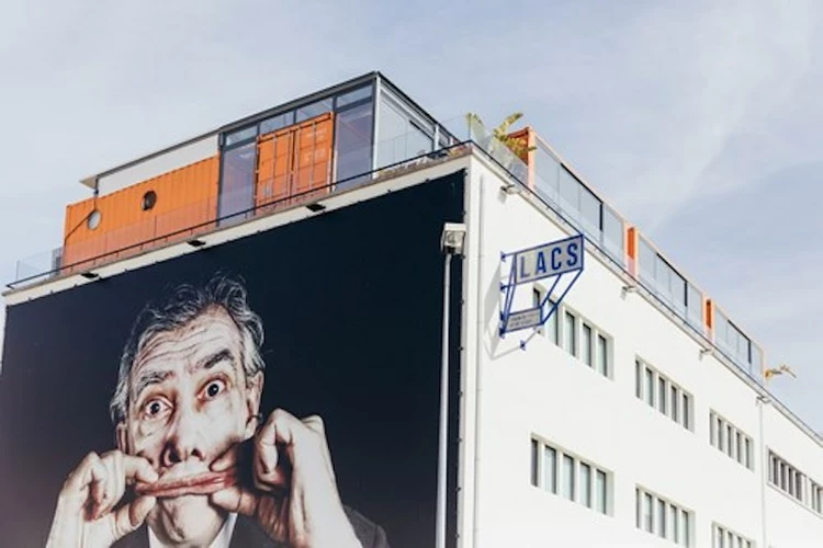 The outside of the building at LACS Community of Creators