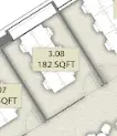 Floor plan of full time office workspace in Space Made 10 St Bride Street