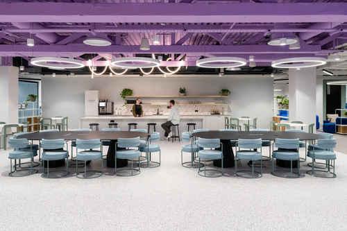 Event space at Huckletree Liverpool Street