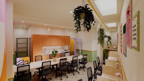 Thumbnail image of desk at The Working Mums Club