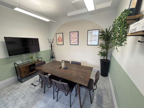 Meeting room at Wizu Workspace - Leeming Building Leeds