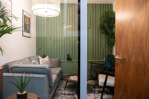 Meeting room at Wizu Workspace - Park Place Leeds