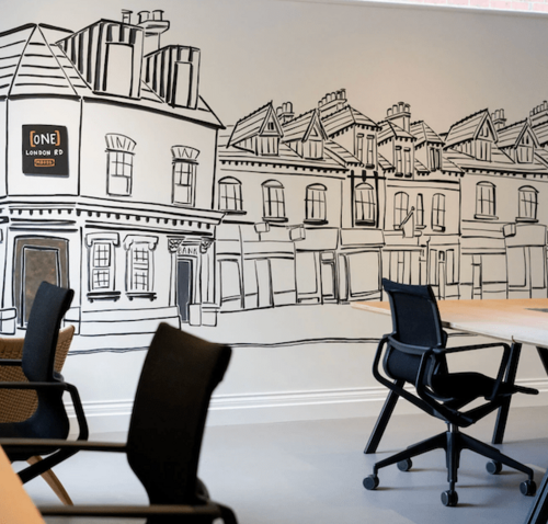 Thumbnail image of desk at One London Road