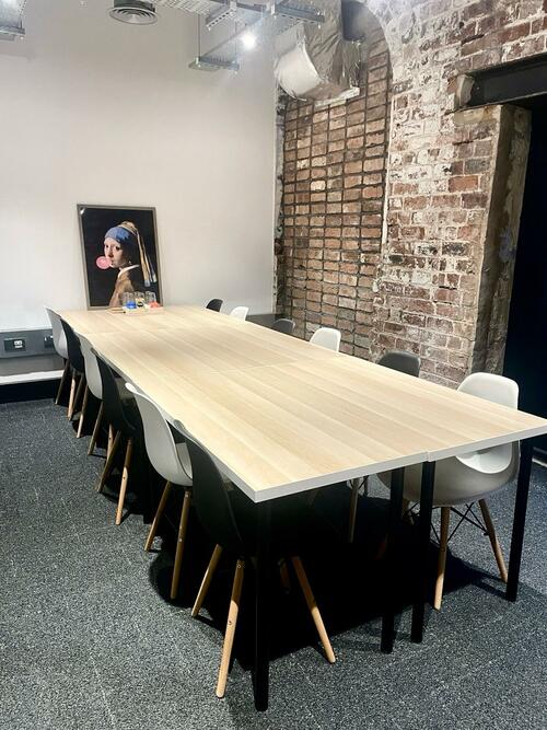Meeting room at 2 Work Tileyard North 