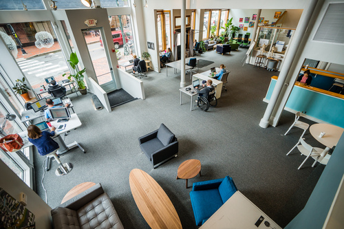 Thumbnail image of desk at Think Tank Coworking