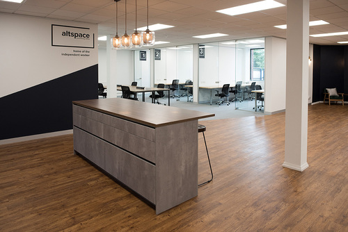 Thumbnail image of desk at altspace Warrington