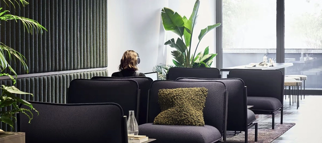 Coworking area in FORA One Lyric Square