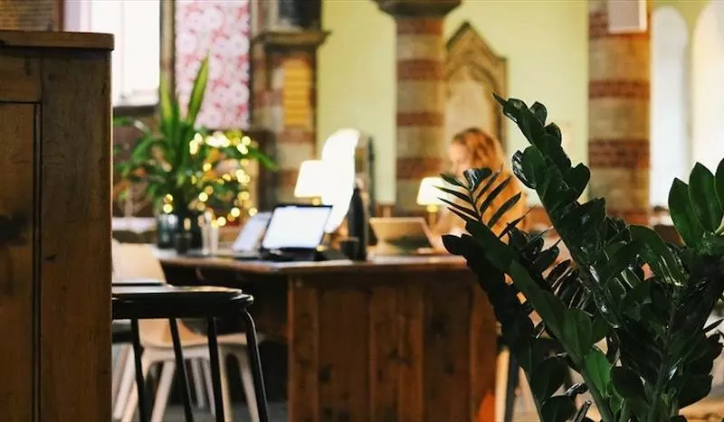 Coworking area in The Host Space