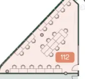 Floor plan of full time office workspace in X+Why Manchester 