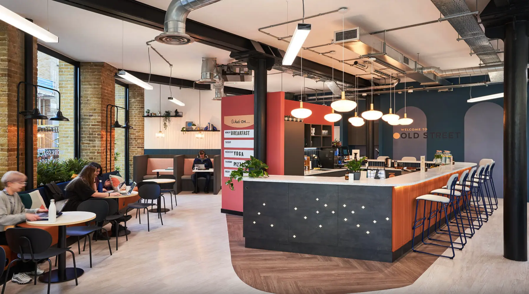 Breakout Space and Cafe at Work.Life Old Street 