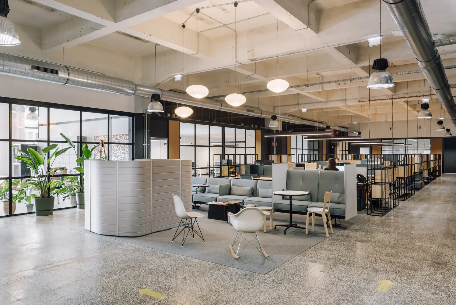 Lounge area at Lisbon WorkHub