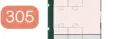 Floor plan of full time office workspace in X+Why Foundry