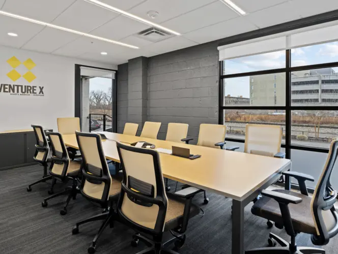 Meeting room at Venture X Richmond, VA